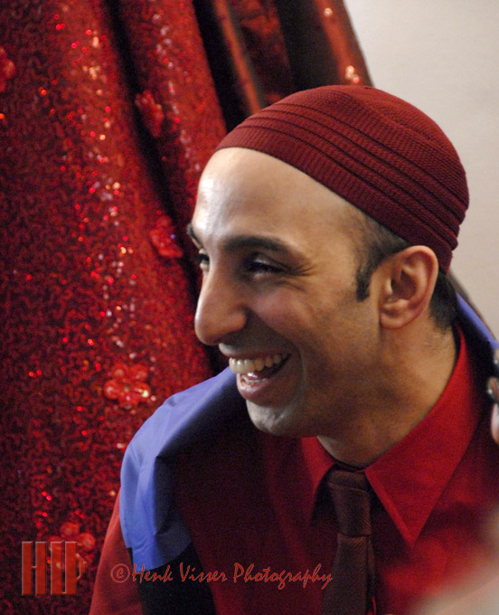 aziz laughing