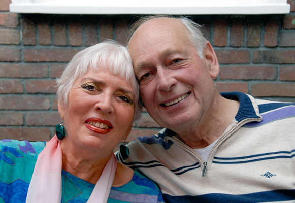 xie and huub close up