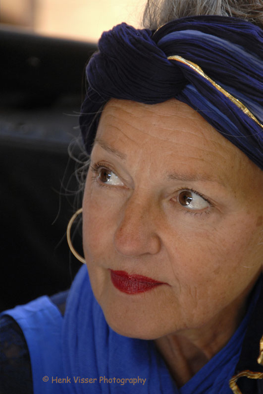 kerstin pensiveupward look