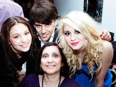 Mum & Silas Grandchildren Feb 2011